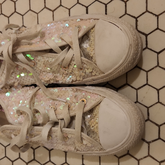 Iridescent sequins Converse - Picture 2 of 12